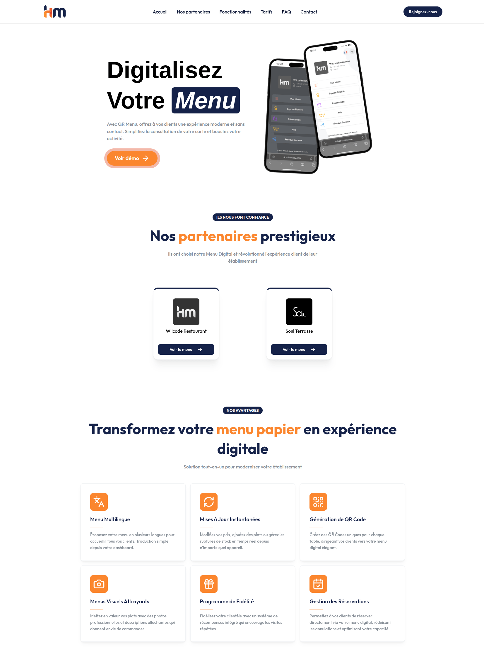 Hub-Menu